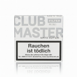 Clubmaster Mini Filter Zigarillos White Edition No. 127 20 Stk.