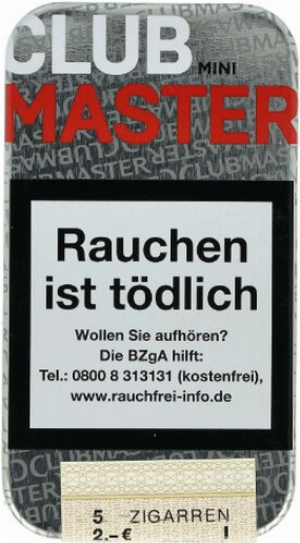 Clubmaster Mini Filter Zigarillos White 5Stk.