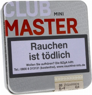 Clubmaster Mini Red ohne Filter Zigarillos