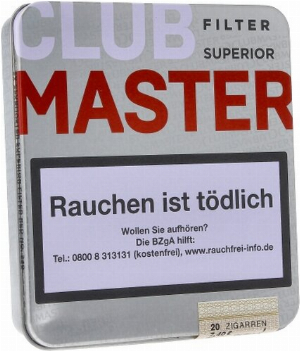 Clubmaster Zigarillos Superior Red Filter