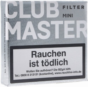 Clubmaster Zigarillos White Mini Filter