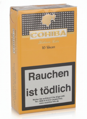 Cohiba Short Zigarren 10 Stück