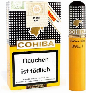 Cohiba Siglo 1 Tubos