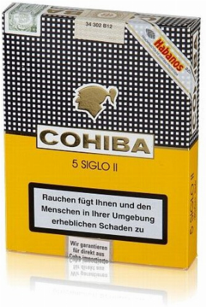 Cohiba Siglo II Zigarren 5St.