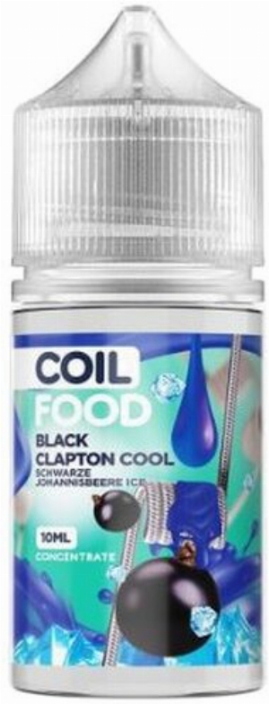Coil Food Black Claptin Cool Aroma Nikotinfrei