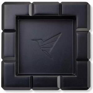 Colibri Metall Zigarrenascher Heritage Cube 4 Ablagen Schwarz
