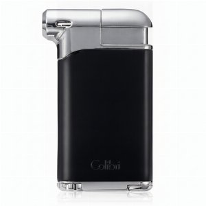 Colibri Pfeifenfeuerzeug Pacific Black + Chrome