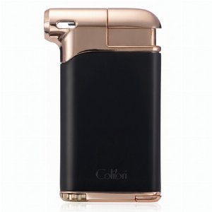 Colibri Pfeifenfeuerzeug Pacific Black + Rose