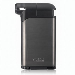 Colibri Pfeifenfeuerzeug Pacific Gunmetal +Black