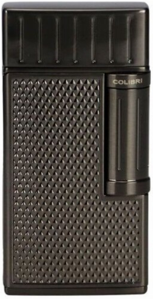 Colibri Zigarren-Feuerzeug Julius II Gun mit doppelter Schrägflamme