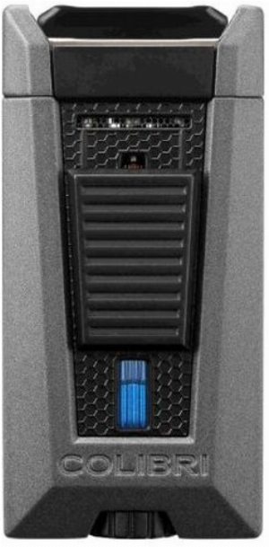 Colibri Zigarren-Feuerzeug Stealth II Anthrazit/Schwarz Laser Jetflame 3-flammig