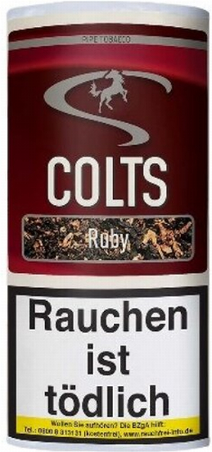 Colts Pfeifentabak Ruby 50g Päckchen