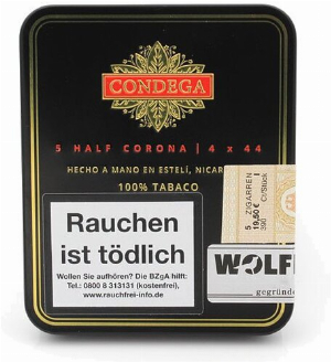 Condega Half Corona Serie S Zigarren 5 Stück