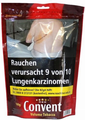 Convent Red Volumen Tabak 100g Zip-Beutel