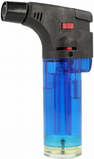 COOL Jet Burner Feuerzeug Jetflame Blau