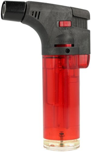 COOL Jet Burner Feuerzeug Jetflame Rot