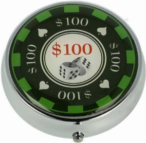 Cool Taschenaschenbecher Casino 100 Würfel Rund