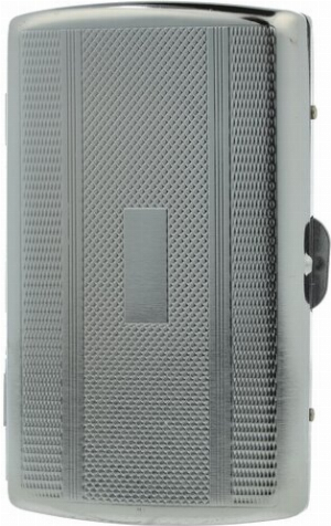 COOL Zigarettenetui für Tabaksticks und Zigaretten Chrom Nr.3