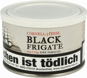 Cornell & Diehl Black Frigate Pfeifentabak 57g