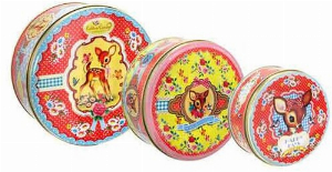 Cotton Candy Metalldose Deer 3er Set 