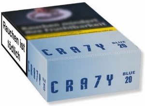 Crazy Blue Filterzigaretten 20er