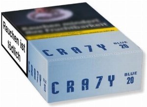 Crazy Blue Filterzigaretten 20er