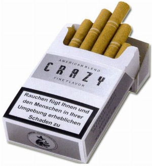 Crazy Filterzigarillos Silver mit Naturdeckblatt 17er