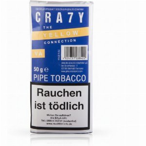 Crazy Pfeifentabak Yellow 50g Päckchen