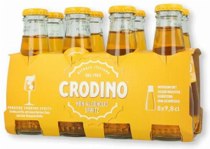 Crodino Biondo Aperitivo Alkoholfrei 8 x 9,8ml