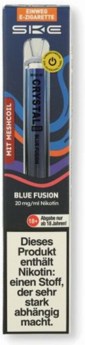 SKE Crystal Bar Blue Fusion Einweg E-Zigarette 20mg