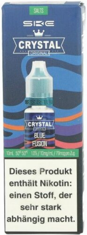 SKE Crystal Blue Fusion Nikotinsalzliquid 10mg/ml 10ml