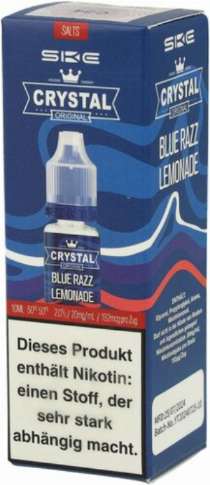 SKE Crystal Blue Razz Lemonade Nikotinsalzliquid 20mg/ml 10ml