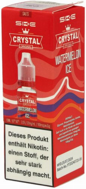 SKE Crystal Watermelon Ice Nikotinsalzliquid 20mg/ml 10ml