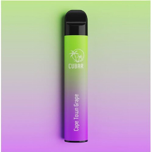 Cubar Club Cape Town Grape Einweg E-Zigarette 20mg