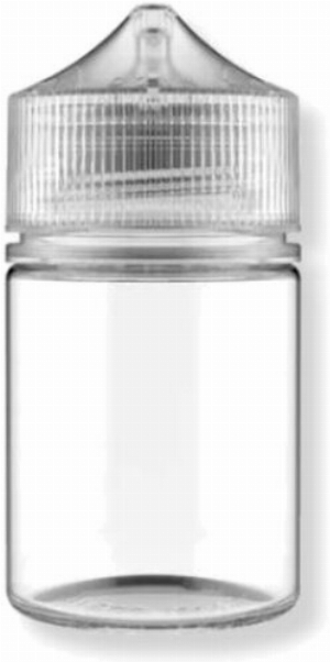 Cubby Gorilla 60ml E-Liquid Leerflasche - transparent-weiß