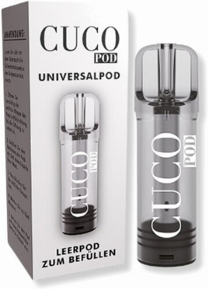 CUCO Pod Universal Leerpod Selbstbefüllbarer Pod für Batterieeinheiten 2ml