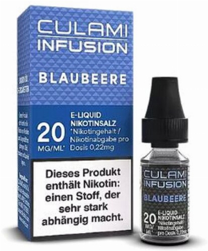 Culami Infusion Nikotinsalzliquid Blaubeere 20mg