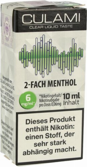 Culami Liquid 2-Fach Menthol 6mg