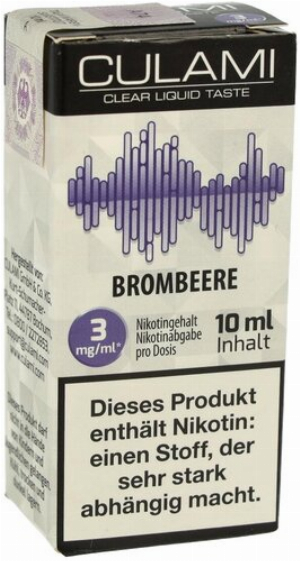 Culami Liquid Brombeere 3mg