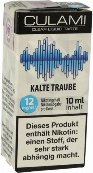 Culami Liquid Kalte Traube 12mg