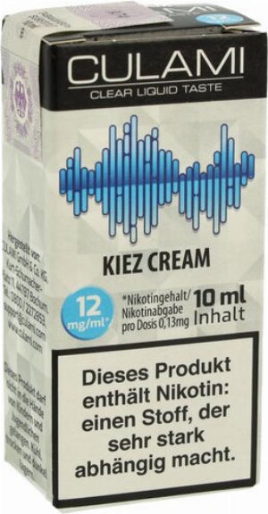 Culami Liquid Kiez Cream 12mg