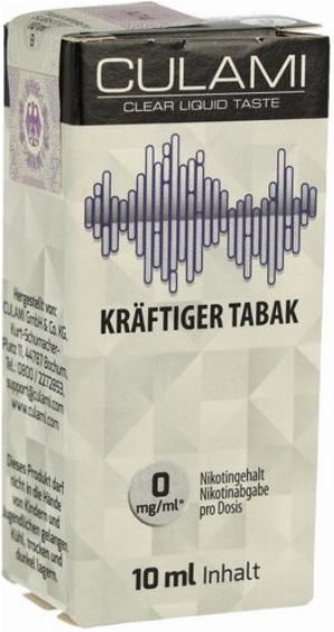 Culami Liquid Kräftiger Tabak 0mg