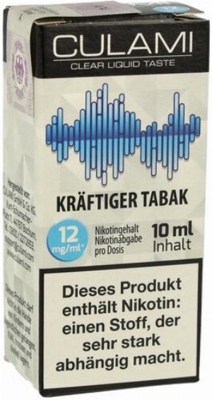 Culami Liquid Kräftiger Tabak 12mg