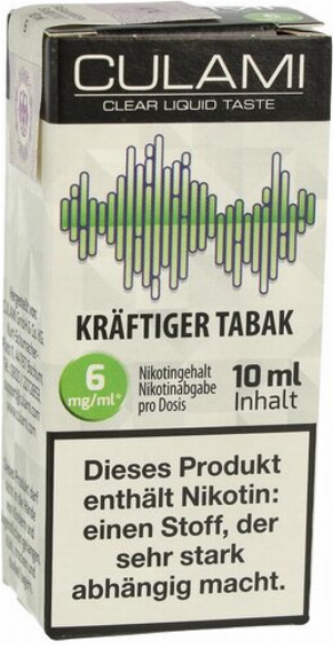 Culami Liquid Kräftiger Tabak 6mg