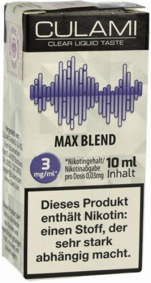 Culami Liquid Max Blend 3mg