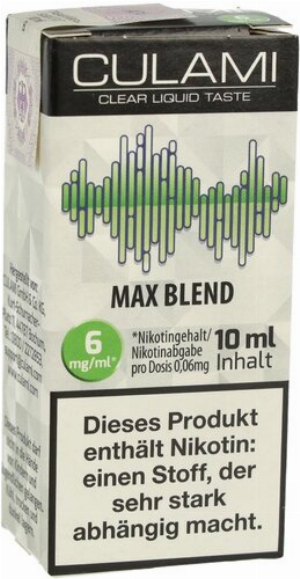 Culami Liquid Max Blend 6mg