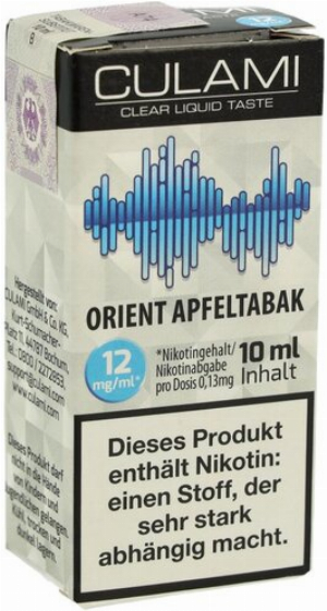 Culami Liquid Orient Apfeltabak 12mg