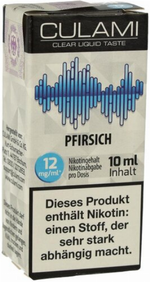 Culami Liquid Pfirsich 12mg