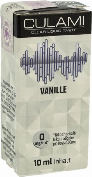 Culami Liquid Vanille 0mg