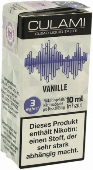 Culami Liquid Vanille 3mg